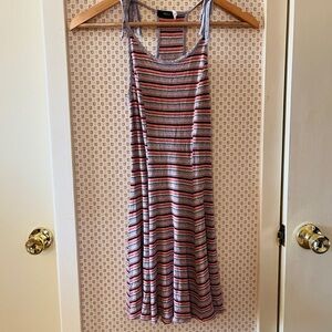 BDG Urban Outfitters Striped Sleeveless Dress Medium